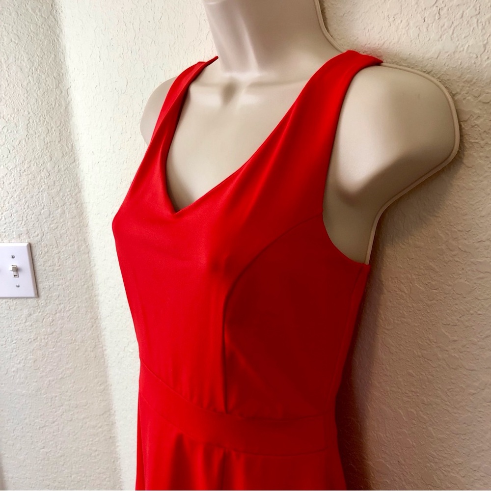 Cynthia Rowley Orange Fit & Flare Dress - Picture 13 of 16